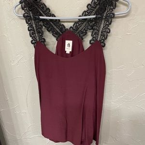 Lace cami top